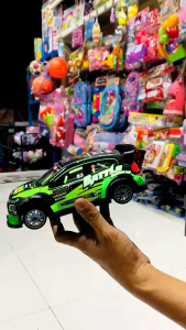 Civic Drift 4WD Mainan Mobil Remot Drift 4X4 Free Batre Cash Dan Roda Serep Cadangan Plus Cone Pembatas Jalan