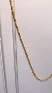 Kalung Rantai Titanium 45 Cm Polos Fashion Simple CXA150