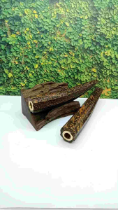 Klokotan Once Pipa Kayu Liwung Macan Segi 8 Model S M37