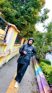 JAS HUJAN WANITA STEGAN JAKET+ROK