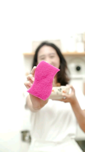 Scotch Brite 3M LAM35 LAM 35 Sabut Spons Pink Merah Muda Cuci Piring Easy Clean Anti Bakteri & Anti Bau Mencegah Bau Menggores Lebih Cepat Bersih Tanpa Menggores Cocok Untuk Peralatan Masak Anti Lengket Wadah Plastik Kaca & Keramik (1 pax isi 2 Pcs)