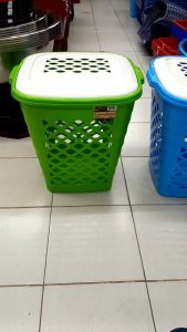 Bakul Serbaguna/Bakul Dobi/Bakul Pakaian/Multi Basket/Laundry Basket With Cover