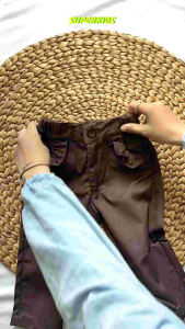 Superkidscloth - Celana Anak Perempuan Model Rampel Saku Bahan Cotton Tebal Chinos | Celana Chino Bawahan Anak | Celana Anak Cewek Murah Terlaris Viral Terbaru Umur 1 2 3 4 5 6 7 8 9 10 11 Tahun