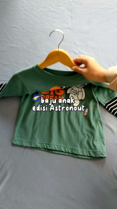 KAOS ANAK LAKI-LAKI GA<BAR ASTRONOUT LENGAN PANJANG STRIPE / PAKAIAN ANAK LAKI-LAKI ASTRONOUT 1-11 TAHUN BRAND SUPERKIDS CLOTH