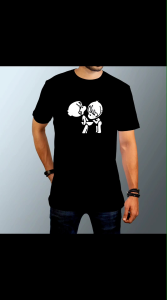 Kaos Glow In The Dark Nyala Dalam Gelap Love Mode On