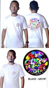 Kaos Surfing Cowok Ripcurl Bahan Katun combed 24s Warna Putih Logo Depan Belakang