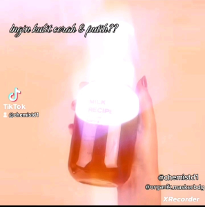 Seri Resep Bodycare Whitening Milk - Pemutih Pencerah Tubuh