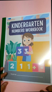 Number Workbook for Beginners Kindergarten Grade 1 Counting and Tracing Numbers 40 pages