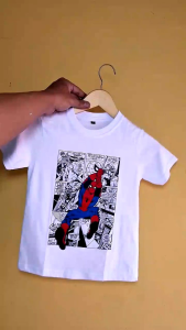 kaos anak Spiderman kaos 30s