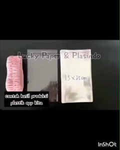 [ 100 PCS ] PLASTIK OPP BERBAGAI UKURAN  Utk Roti Ketebalan Plastik 30 Mic Dan 20 Mic Ukuran Kemasan Roti Variatif - Lazada