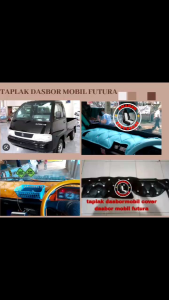 Pembungkus Dashboard / Cover Alas Dasbor Futura Pick Up dan Minibus Model Sofa Kancing Kristal