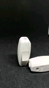 Saklar Gantung On Off Putih Switch Sakelar Lampu Listrik Pin Kuningan - Amiko