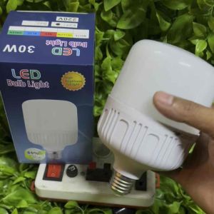 Combo 3 Bóng Đèn LED Trụ 30W E27 Siêu Sáng 6500K - Bóng LED Tiết Kiệm Điện Cho Gia Đình Cửa Hàng Nhà Xưởng
