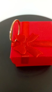 TANITTgemsแหวนนากเกลี้ยงหน้ากว้าง1มม