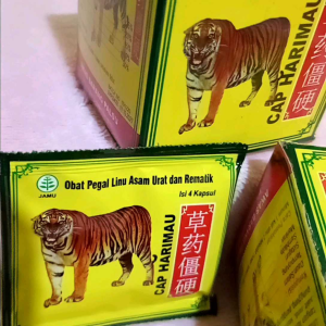 Kapsul Asam urat HARIMAU 0riginal