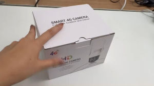 HOME-MALL กล้องวงจรปิดใส่ซิม4g ไม่รองรับไวไฟ มีอินฟารเรด ภาพสีคมชัด  twoway audio พูดได้2ทาง ดูเรียวไทม์ได้ทุกที่ รองรับภาษาไทย app v380 pro