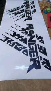 สติ๊กเกอร์ ข้างกระบะ สมาร์ทซอลูเจอร์ Ford Ranger สติ๊กเกอร์ Ford Next Gen ได้ 2 ข้าง ราคาที่สุด