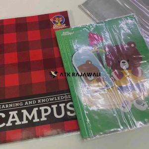 Sampul Mika Plastik Quarto & Boxy Campus / 50 Pcs (Pack)