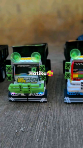 Mobil Mainan Anak Miniatur Dump Truk Bahan Plastik