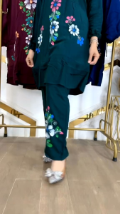 setelan tunik lukisan 3D CP/LP