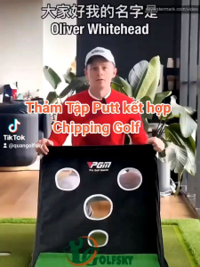 Thảm tập Putting kết hợp tập Chipping golf PGM