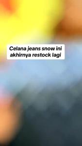 Celana Jeans Wanita Jumbo - Pinggang Karet - Denim Street Melar