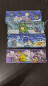 Tempat Pensil Magnet 3D Plus Penyerut W85 Dino Astronot Bunny