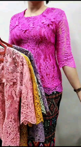 Blus Renda Semiprancis Mixed Hoki (WAJIB CHAT ADMIN)