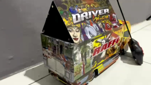 MAINAN MINIATUR TRUK REMOTE CONTROL FULL LAMPU TERPAL HADIAH ULANG TAHUN ANAK