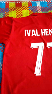 Jersey Timnas Gratis nama nomor setelan olahraga dewasa