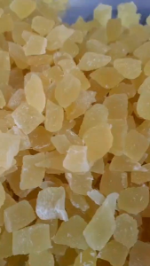 แกนสัปปะรด หั่นเต๋า แกนสัปปะรดอบแห้ง หวานน้อย เคี้ยวเพลิน สินค้าไทย สดใหม่ทุกวัน