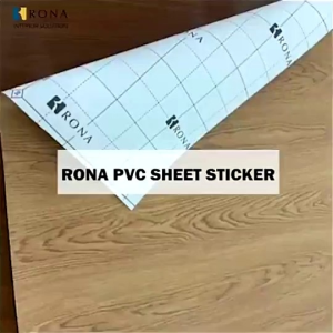 Stiker PVC Motif Kayu Dan Motif Marmer Interior Film Pelapis Furniture