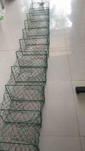 Lú Dây Đặc Cua ( 30x50 và 26x36)lú bắt quái12 cửa ngục. mắt lưới 7p. lưới đậu 18 18 vànhdài 5m