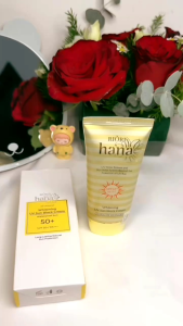 Kem chống nắng  Hàn Quốc RIORI HANA Whitening UV Sun Block Cream 50g