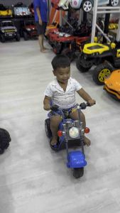 Np Toys รถแบตเตอรี่เด็ก รถเด็กนั่ง มอเตอร์ไซค์ทรงช๊อปเปอร์ ขนาด1มอเตอร์ NP.102