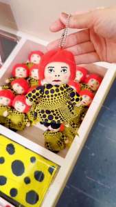 🇯🇵YaYoi Doll ตุ๊กตาป้ายาโยอิศิลปินชื่อดัง Yayoi Kusama จากญี่ปุ่น Limited Edition