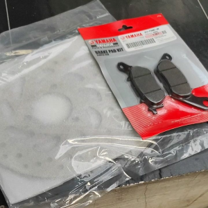 PIRINGAN CAKRAM DEPAN DISC BRAKE KAMPAS REM DEPAN MIO J FINO XRIDE SOUL GT MIO GT 115CC ORIGINAL YAMAHA PAKET