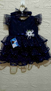 Gaun Bayi Perempuan Nyaman & Elegan Usia 6-12 Bulan