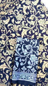 SOLANSALIN KAIN BATIK BAKUNG PRADA FULL EMAS PERAK SONGKET LEPUS