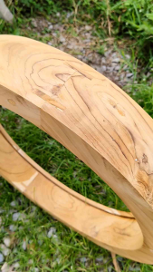 วงกบกลม ไม้สักแท้ ราคาส่ง งานแฮนด์เมดจากช่างฝีมือในชุมชน วงกบคาเฟ่ วงกบมินิมอล จากช่างมืออาชีพ