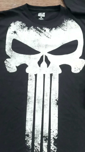 Kaos The Punisher Skull Logo T Shirt Distro Pria