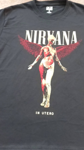 Kaos band Nirvana In Utero album grunge rock distro