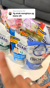 Biore Guard Body Foam Sabun Mandi Cair 800ml Anti Bakteri Wash 800 ml