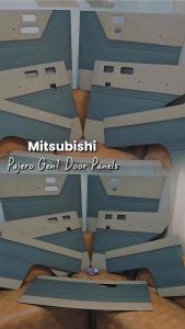 Mitsubishi PAJERO SIDINGS GEN1  Door Panel Sidings 7pcs. 1 set