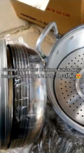 Panci kukus / Dandang  ukuran 20cm