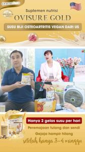 OVISURE GOLD ASLI ORIGINAL MILK SUSU VITAMIN TULANG DAN SENDI NYERI OTOT KERAM KEBAS