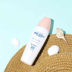 Skin Aqua UV Mild SPF50+++ untuk Perjalanan Panjang & Penerbangan
