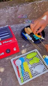 Kompor Mainan Anak / Kompor led / Mainan Masak - Masakan / Mainan Edukasi Anak / Mainan Viral MIXUE