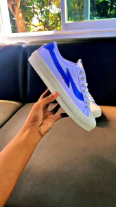 Sepatu Zirotz | Sepatu Sneakers Pria/Wanita flash White Blue