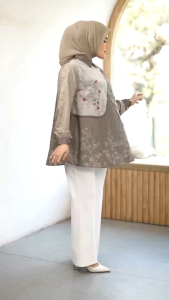 ANDLGGUN HMF V 4 ATASAN TUNIK MODE TERBARU TERLARIS BEST SELLER DAN REAL ORIGINAL